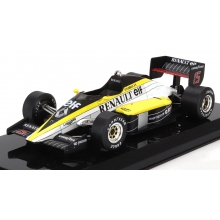 MAGAZINE 24F10075 1:24 1985 RENAULT RE60 15 PATRICK TAMBAY, BLACK YELLOW