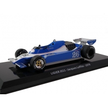 MAGAZINE 24F10080 1:24 1979 LIGIER JS11 26 JACQUES LAFFITE, WHITE BLUE