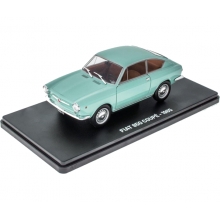MAGAZINE 24FIAT850BLUE 1:24 1965 FIAT 850 COUPE, LIGHT BLUE