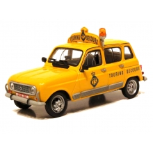MAGAZINE R4L41 1:43 RENAULT 4L TOURING SECOURS, YELLOW