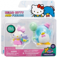 LICENSE2PLAY HKT0365 HELLO KITTY AND FRIENDS 2 INCH 2 FIGURE PACK ASSORTMENT