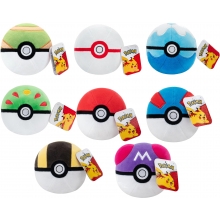 LICENSE2PLAY PKW4302 POKEMON POKE BALL PLUSH ASSORTMENT