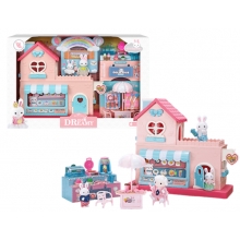 MEGATOYS 6674 VILLA RABBIT FAMILY