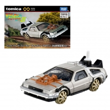 TOMICA 91366 PREMIUM UNLIMITED BACK TO THE FUTURE TIME MACHINE PART3 RAILWAY WH VOLVER AL FUTURO