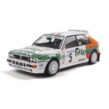 SOLIDO 1807806 1:18 LANCIA DELTA HF INTEGRALE WHITE 5 A,AGHINI S,FARNOCCHIA RALLY