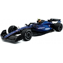 SOLIDO 1814402 1:18 WILLIAMS F1 TEAM FW46 BLUE L,SARGEANT SAUDI ARABIA GP 2024 FORMULA 1
