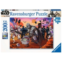RAVENSBURGER 13278 STAR WARS THE MANDALORIAN FACE OFF 200 PIEZAS PUZZLE