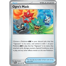 POKEMON PRISMATIC EVOLUTIONS CARTA OGRES MASK POCO COMUN