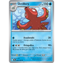 POKEMON JOURNEY TOGETHER CARTA OCTILLERY POCO COMUN