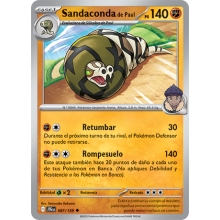 POKEMON JOURNEY TOGETHER CARTA HOPS SANDACONDA POCO COMUN