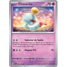 POKEMON DESTINOS DE PALDEA CARTA CHIMECHO REVERSE