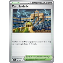 POKEMON AVENTURAS COMPARTIDAS CARTA CASTILLO DE N POCO COMUN