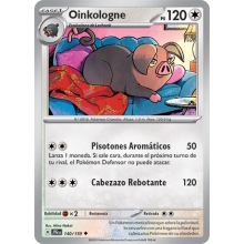 POKEMON AVENTURAS COMPARTIDAS CARTA OINKOLOGNE POCO COMA?N