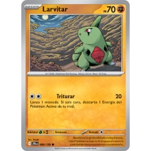 POKEMON JOURNEY TOGETHER CARTA LARVITAR COMUN