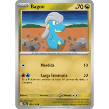 POKEMON JOURNEY TOGETHER CARTA BAGON COMA?N