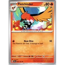 POKEMON PALDEA EVOLVE CARTA FLETCHINDER POCO COMA?N