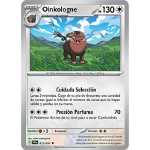 POKEMON DESTINOS DE PALDEA CARTA OINKOLOGNE POCO COMA?N