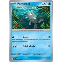 POKEMON AVENTURAS COMPARTIDAS CARTA REMORAID COMA?N