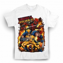 AGUANTE MARVEL DEADPOOL WOLVERINE BLANCA TALLA S