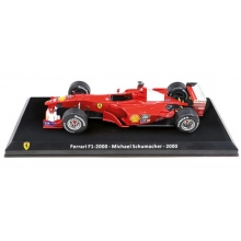 MAGAZINE 24FER2025-02 1:24 2000 FERRARI F1-2000 MICHAEL SCHUMACHER RED