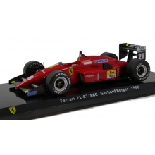 MAGAZINE 24FER2025-28 1:24 1988 FERRARI F1-87/88C 28 GERHARD BERGER RED FORMULA 1