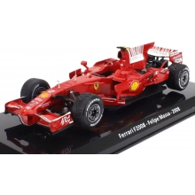 MAGAZINE 24FER2025-31 1:24 2008 FERRARI F2008 FELIPE MASSA RED