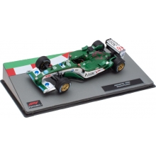 MAGAZINE F1ANTONIO ( ABF1M167A ) 1:43 2003 JAGUAR R4 15 ANTONIO PIZZONIA GREEN / WHITE