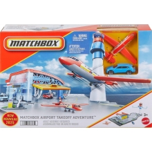 MATTEL JBW37 MATCHBOX SET DE JUEGO AEROPUERTO