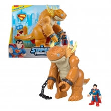 MATTEL JDL07 IMAGINEXT DC SUPER FRIENDS FIGURA DE ACCION SUPERMAN Y KAIJU