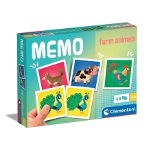 CLEMENTONI 18316 MEMO - ANIMAUX DE LA FERME