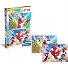 CLEMENTONI 21625 PUZZLE 60 PIEZAS SPIDEY AND HIS AMAZING FRIENDS