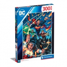 CLEMENTONI 21725 PUZZLE 300 PIEZAS DC COMICS JUSTICE LEAGUE
