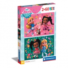CLEMENTONI 24814 PUZZLE 60 PIEZAS ALICES WONDERLAND BAKERY