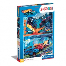 CLEMENTONI 24816 PUZZLE 60 PIEZAS HOT WHEELS TM
