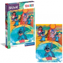 CLEMENTONI 25042 PUZZLE 104 PIEZAS DISNEY STITCH