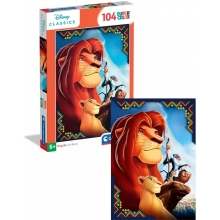 CLEMENTONI 25052 PUZZLE 104 PIEZAS DISNEY LION KING