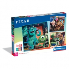 CLEMENTONI 25065 PUZZLE 3 X 48 PIEZAS DISNEY PIXAR