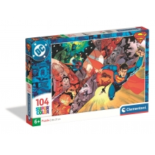 CLEMENTONI 25074 PUZZLE 104 PIEZAS SUPERMAN
