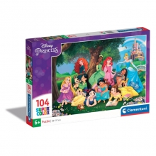 CLEMENTONI 25743 PUZZLE 104 PIEZAS DISNEY PRINCESS