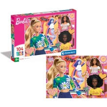 CLEMENTONI 25753 PUZZLE 104 PIEZAS BARBIE