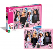 CLEMENTONI 25754 PUZZLE 104 PIEZAS BARBIE
