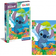 CLEMENTONI 25755 PUZZLE 104 PIEZAS DISNEY STITCH