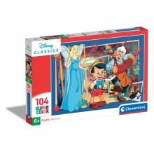 CLEMENTONI 25756 PUZZLE 104 PIEZAS PINOCCHIO