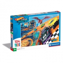 CLEMENTONI 25760 PUZZLE 104 PIEZAS HOT WHEELS TM