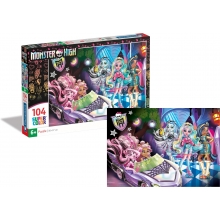 CLEMENTONI 25783 PUZZLE 104 PIEZAS MONSTER HIGH