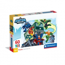 CLEMENTONI 26066 PUZZLE 60 PIEZAS DC COMICS SUPER FRIENDS