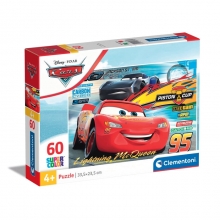 CLEMENTONI 26973 PUZZLE 60 PIEZAS CARS