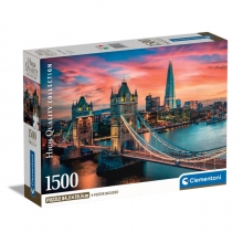CLEMENTONI 31715 PUZZLE 1500 PIEZAS LONDON TWILIGHT