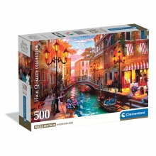 CLEMENTONI 35586 PUZZLE 500 PIEZAS SUNSET OVER VENICE