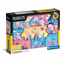 CLEMENTONI 37070 PUZZLE 1000 PIEZAS PEANUTS